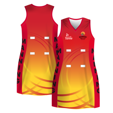 Custom Team Netball Bodysuit - Women’s Fit