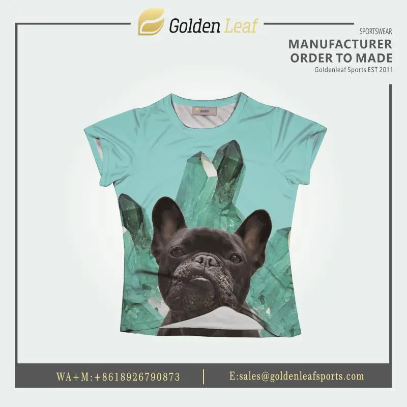 High-Quality 100% Polyester Quick-Dry Sublimation T-Shirt for Team Uniforms Manufacturer, Factory