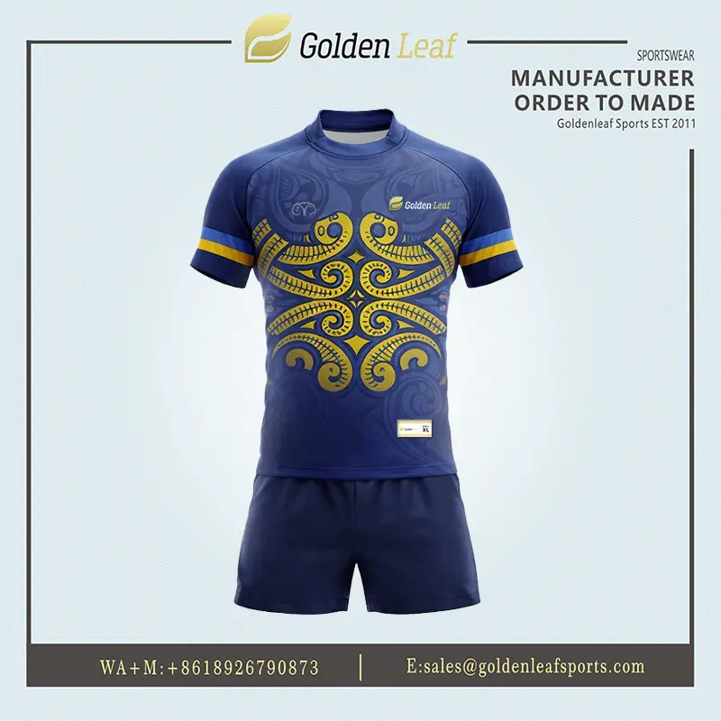 OEM Custom Sublimation High-quality Unisex Rugby Uniforms Exporters, Factories