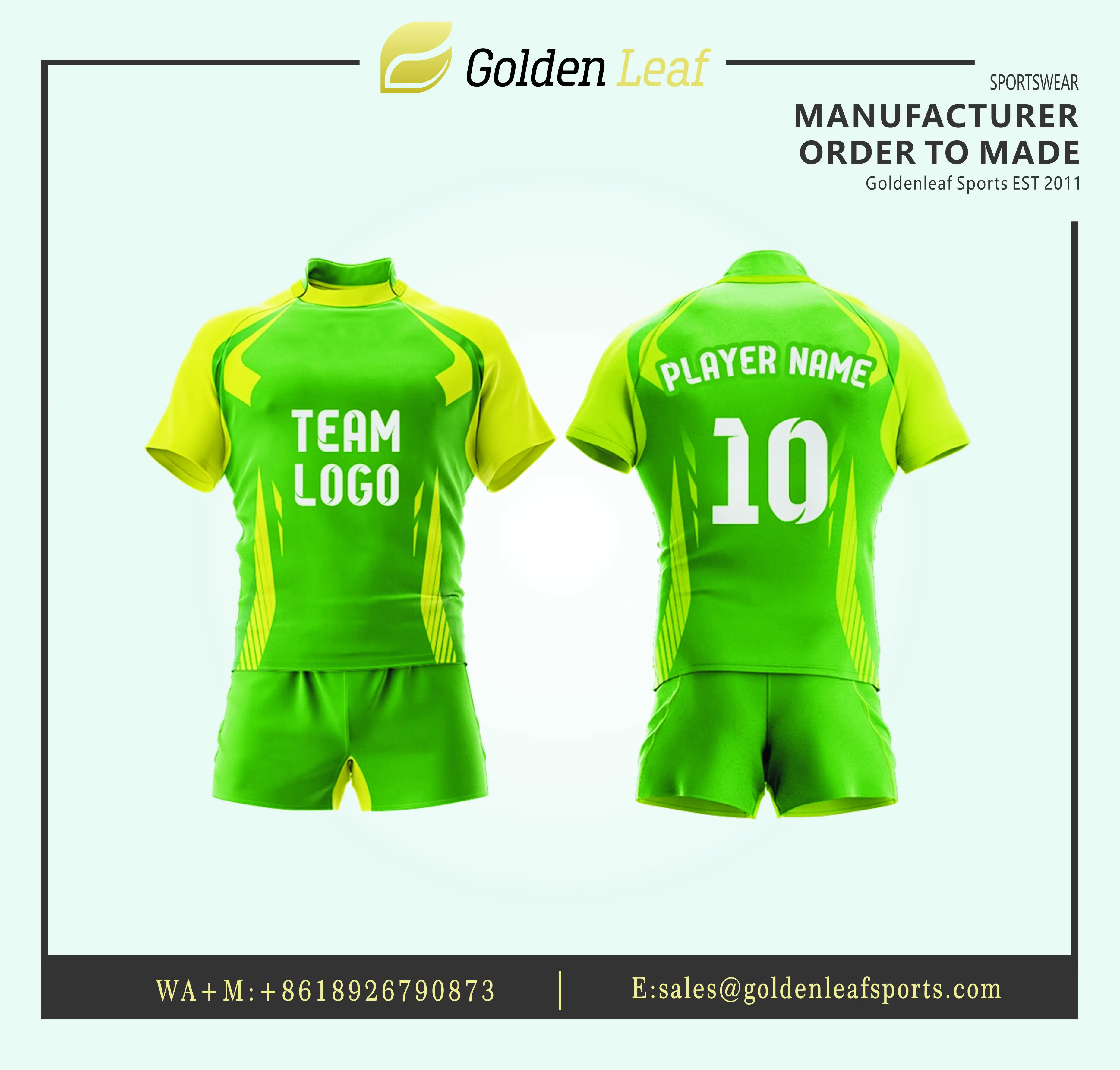 China Premium Rugby Shirt Kit - Durable & Stylish Sports Gear Exporters, Factory