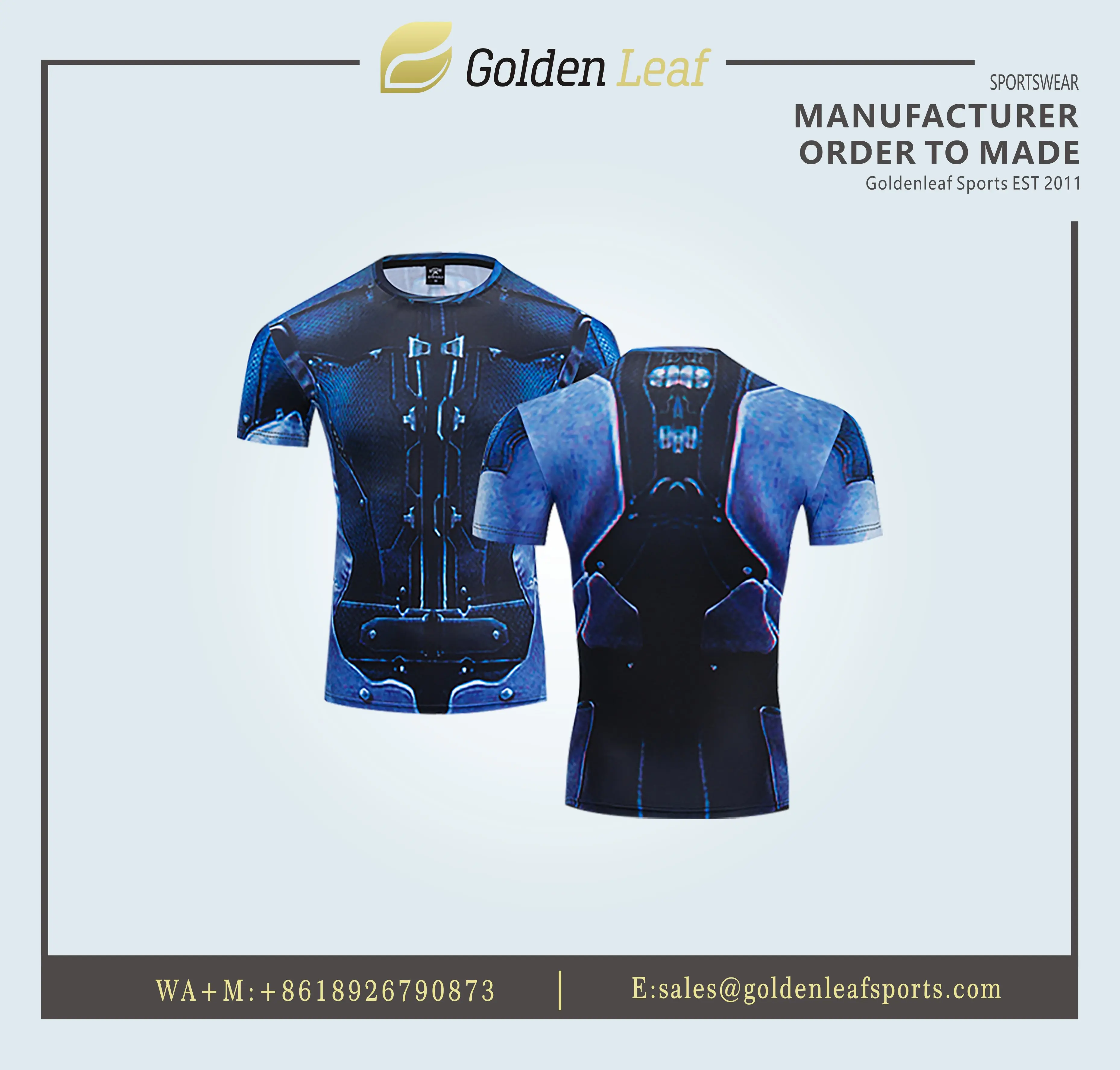 Custom Personalized Men's Polyester Sublimation Printing T Shirt Company, Factory