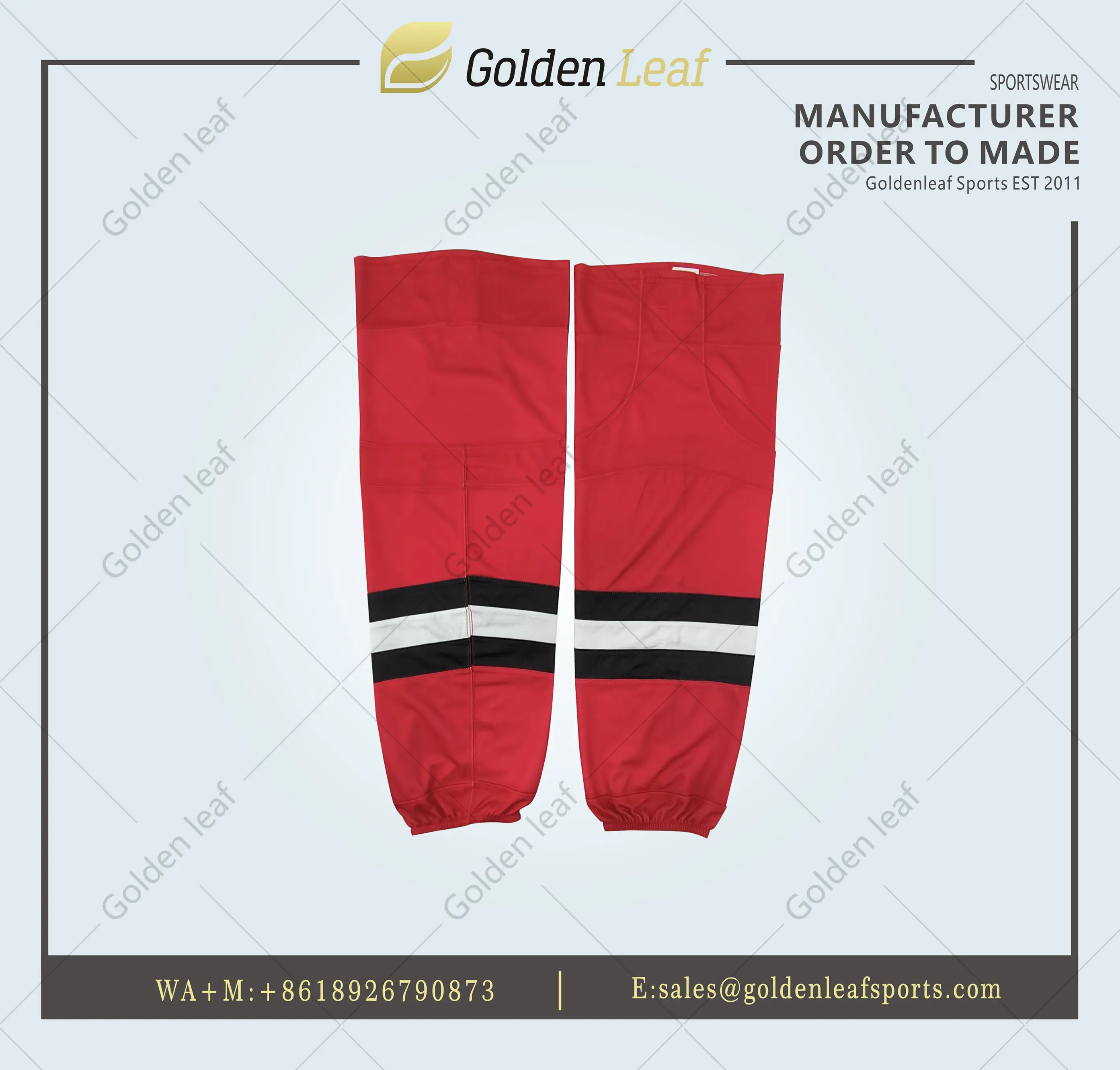 China Customized fashion durable hockey socks Company, Factories
