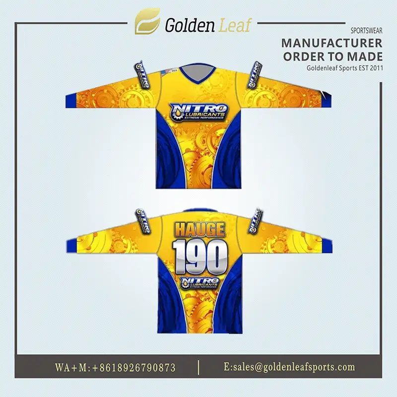 Custom Long Sleeve Racing Jersey - Unmatched Comfort & Speed Suppliers, Companies