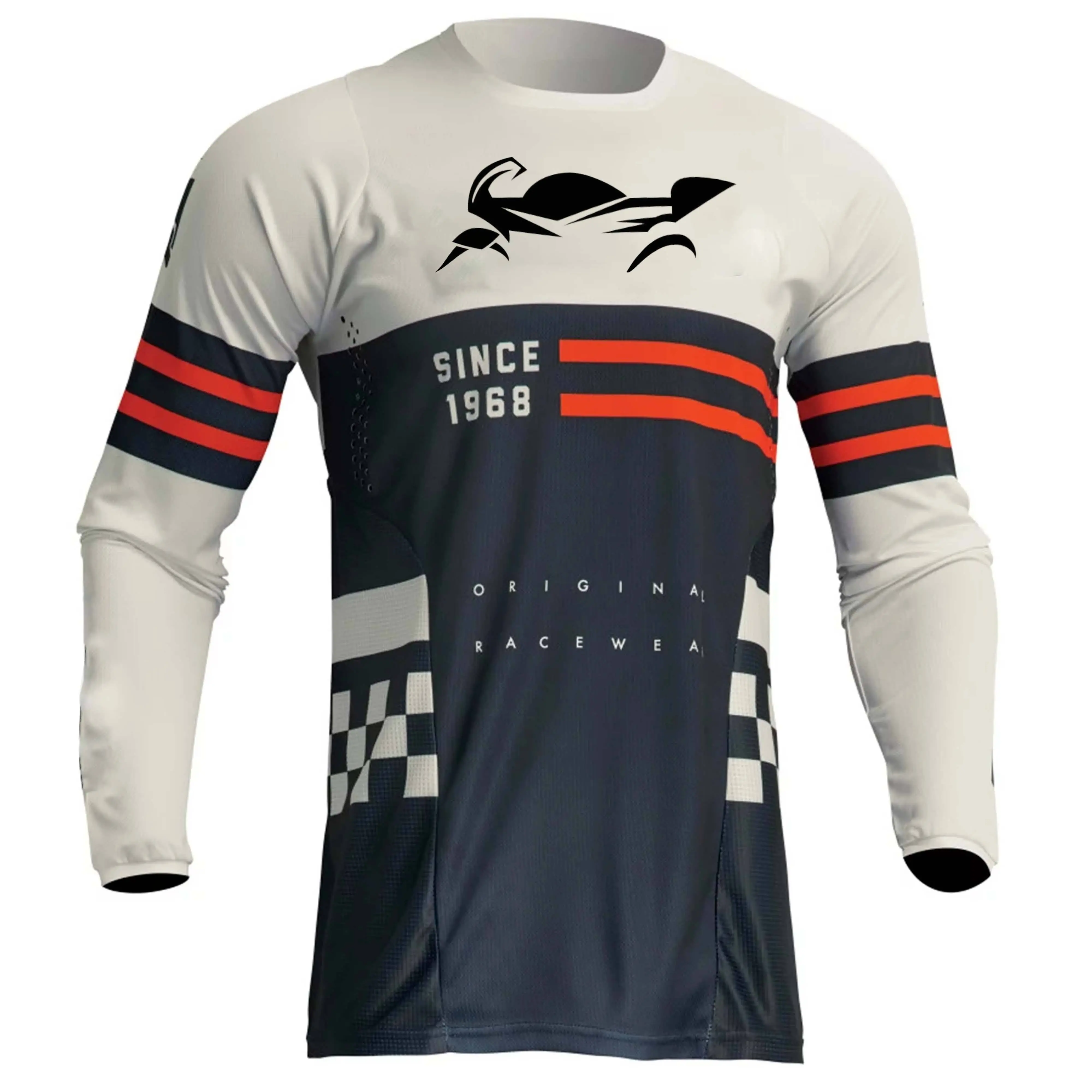 Custom Long Sleeve Jersey Design Motocross Riding Jerseys Long Sleeve Manufacturers, Exporter