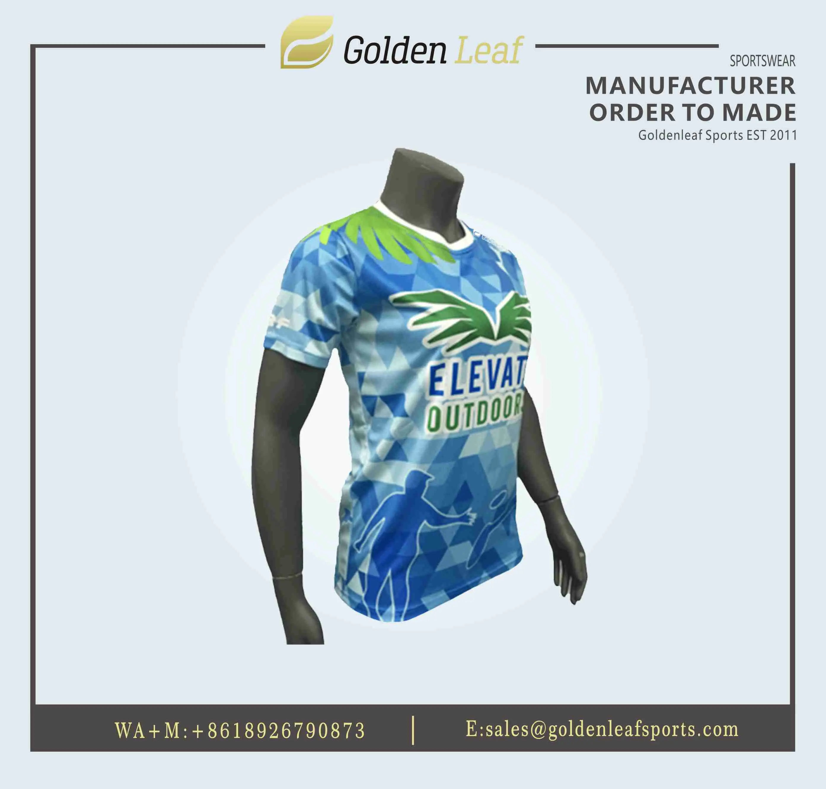 Custom Eco-Friendly Custom Youth Ultimate Frisbee Jerseys Manufacturer, Factory