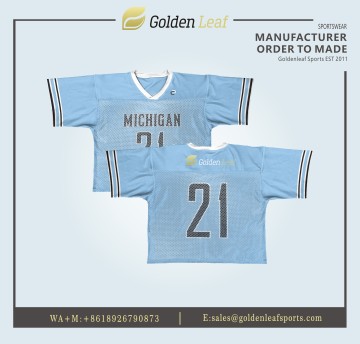 Wholesale custom sublimation printed lacrosse jersey