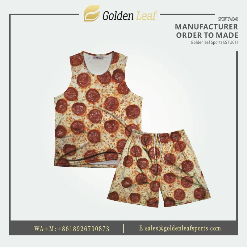 OEM Custom Sublimation Printing 100% Polyester Mesh Shirt  Suit Casual Active Wear Manufacturers, Manufacturer