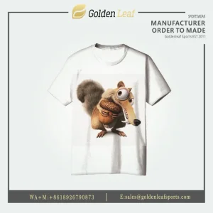 China Personalized Men's Polyester Sublimation Print T-Shirt