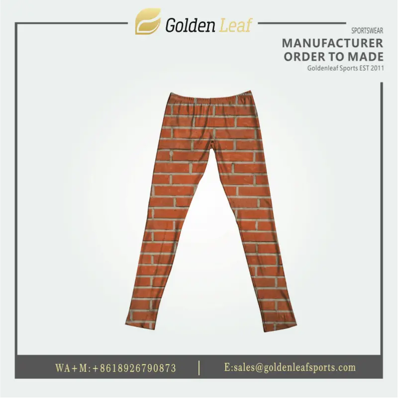China Custom Sublimation Leggings | Comfortable Athletic & Casual Wear Company, Exporters
