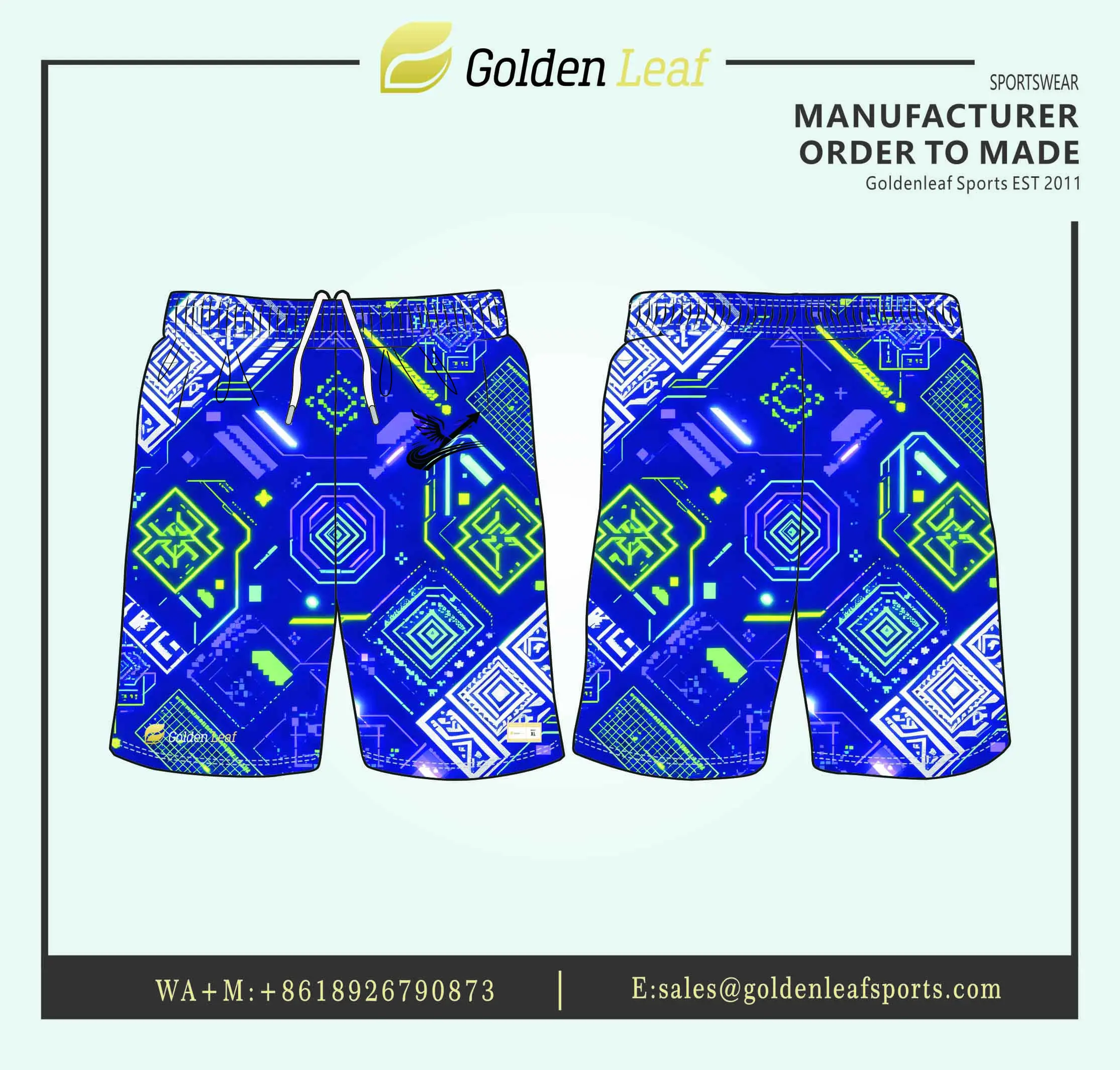 High-Quality Sublimated Sports Shorts - Lightweight & Moisture-Wicking Supplier, Exporter