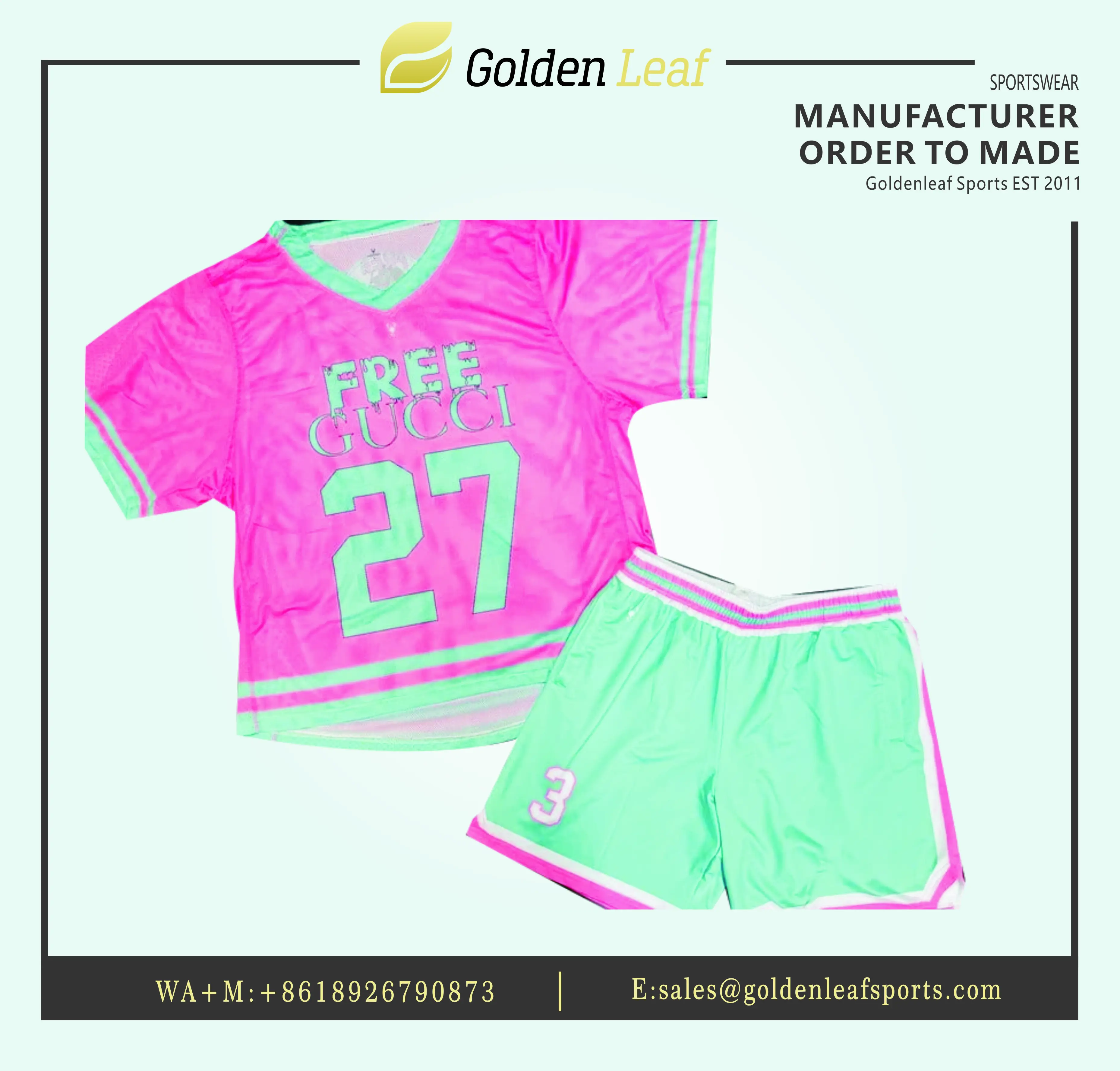 Wholesale Wholesale Custom Sublimation Lacrosse Kits – 1 Set Supplier, Company