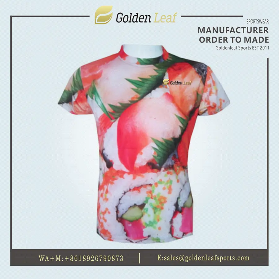 High-Quality Unique Customizable Short Sleeve Stained Glass Print T-Shirt Companies, Factories