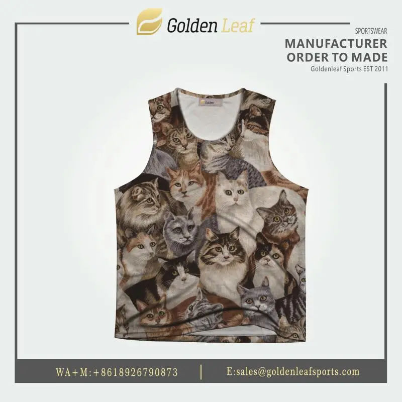 Custom Breathable Custom Fit Tank Top – Premium Quality Suppliers, Exporters
