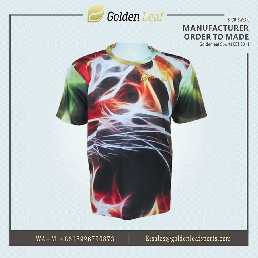 Wholesale Custom Men's Polyester Sublimation Tee - Personalized Style Suppliers, Manufacturer