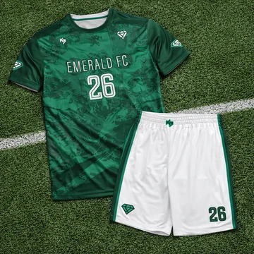 High Quality Breathable Sublimation Soccer Uniform Set