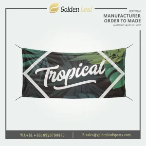 China Custom Double-Sided Sublimation Flag