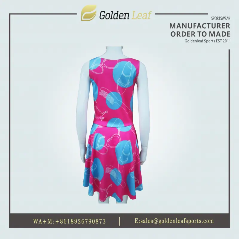 High-Quality Custom High Quality 100% Polyester Sublimation Dress Supplier, Factories