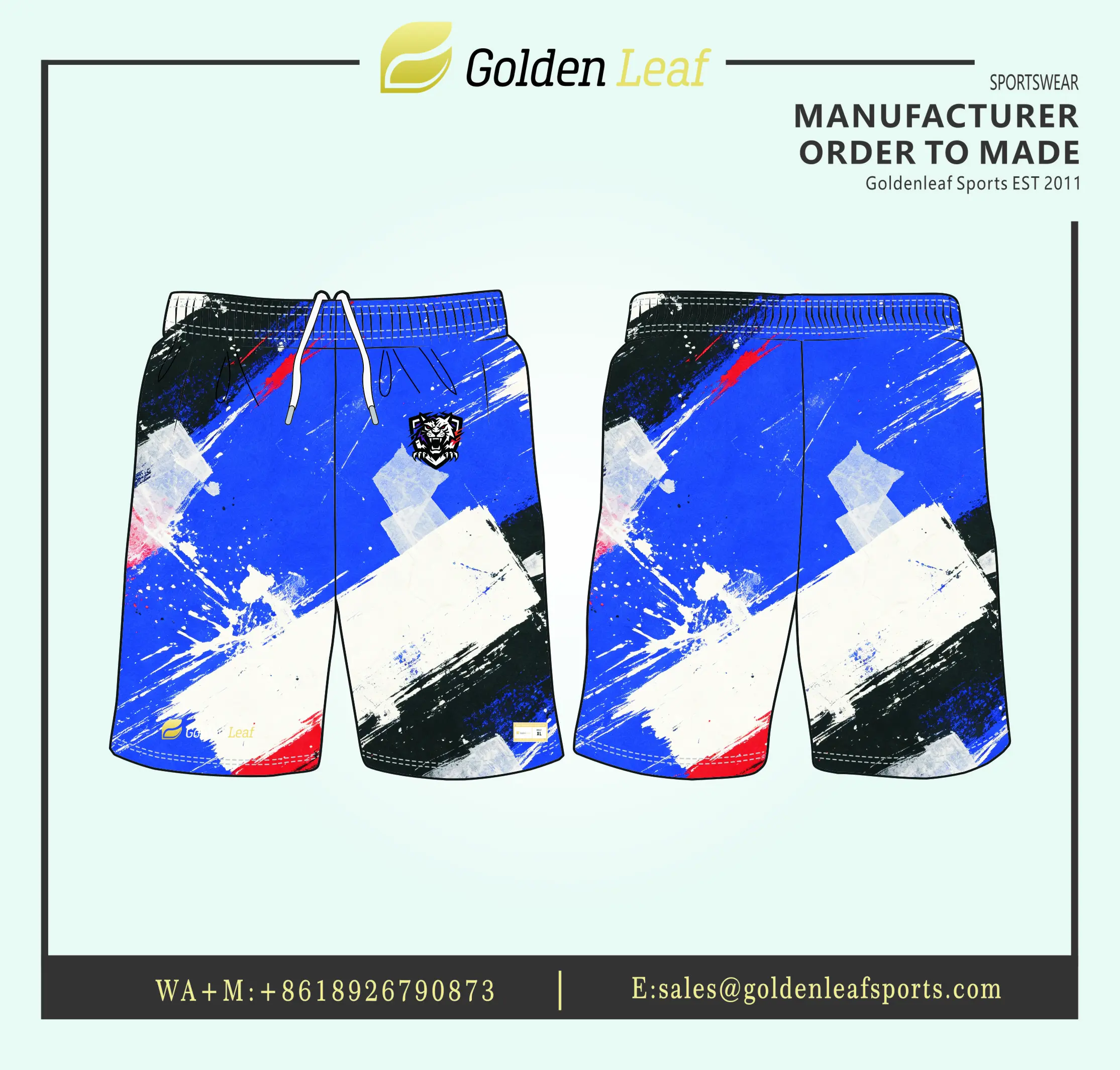 High-Quality Sublimated Sports Shorts - Lightweight & Moisture-Wicking Supplier, Exporter