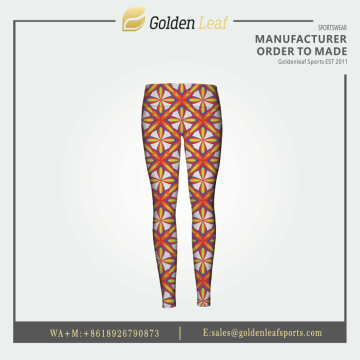 Custom Women Gym Sports Fitness Leggings High Waist Yoga Pants