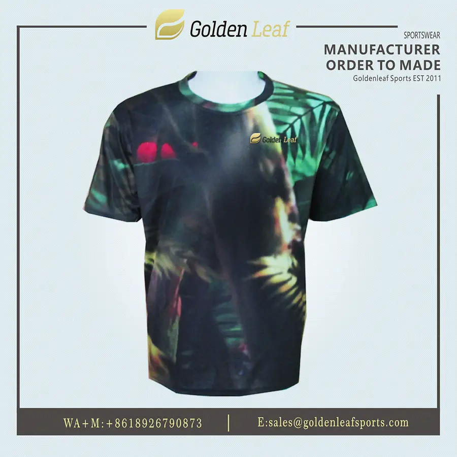 Wholesale Custom Men's Polyester Sublimation Tee - Personalized Style Suppliers, Manufacturer