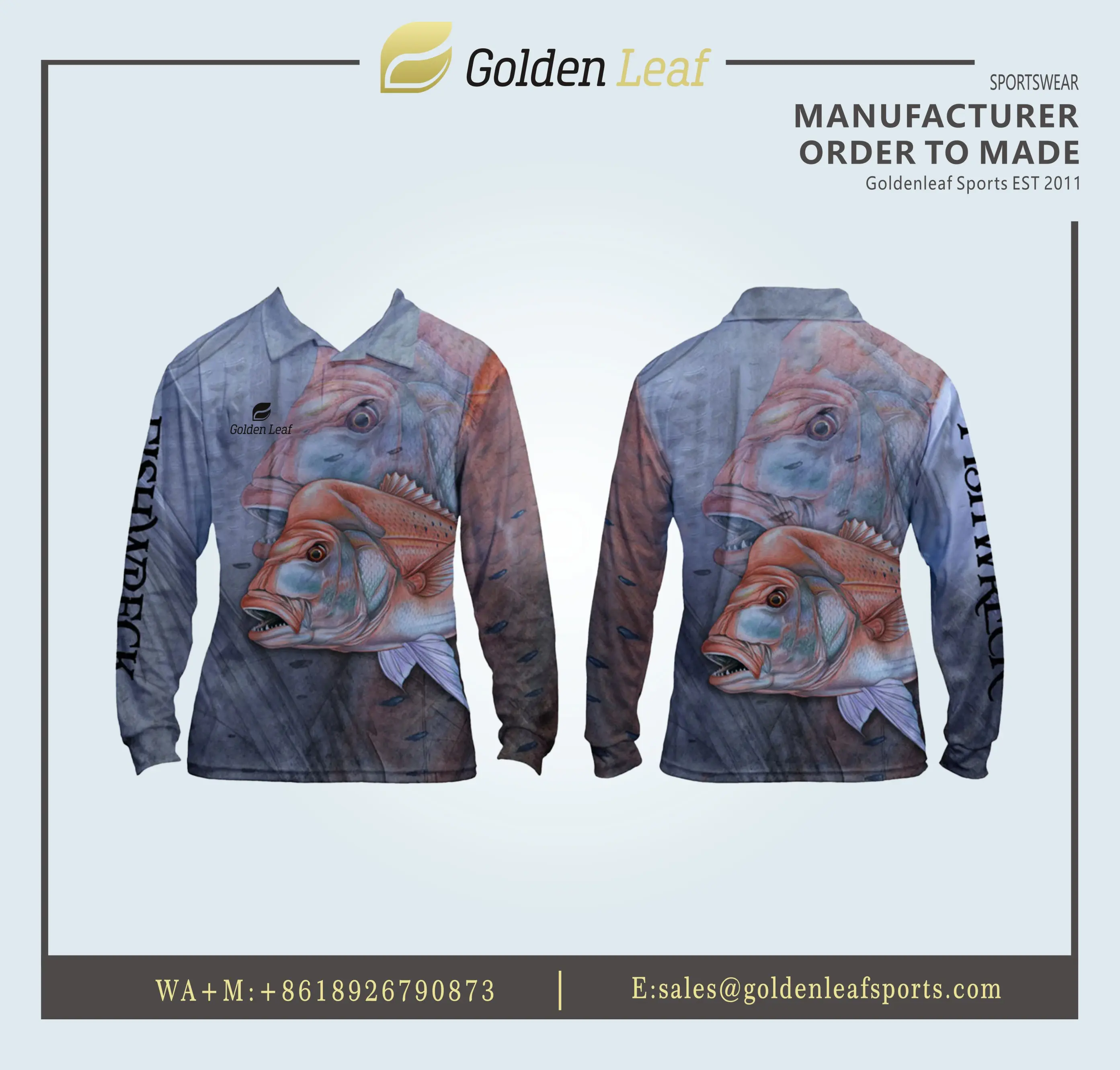 Custom Fishing Shirt Custom Logo Printing Bulk Wholesale Outdoor Apparel Manufacturers, Company