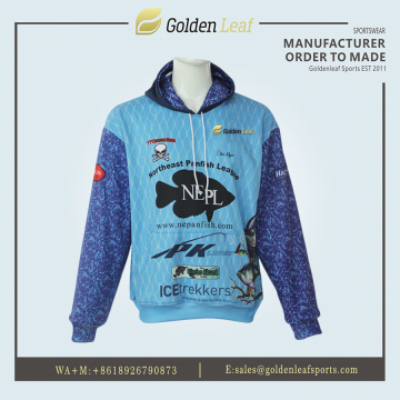 Custom Sublimation Hoodie Long Sleeve Performance Wear