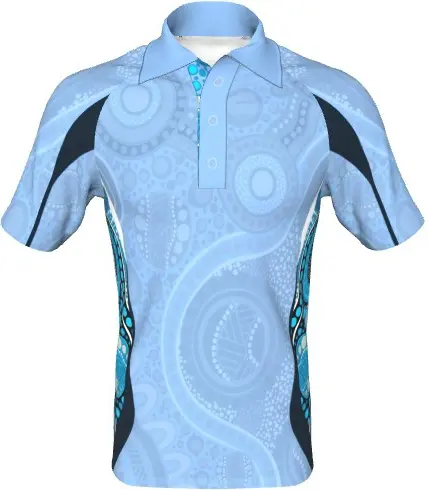 Wholesale 100% Polyester Australia Aboriginal Polo Shirt for Men Sublimation Personalized Manufacturers, Factory