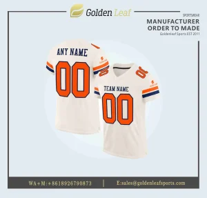 China Custom American Football Jersey Logo & Number