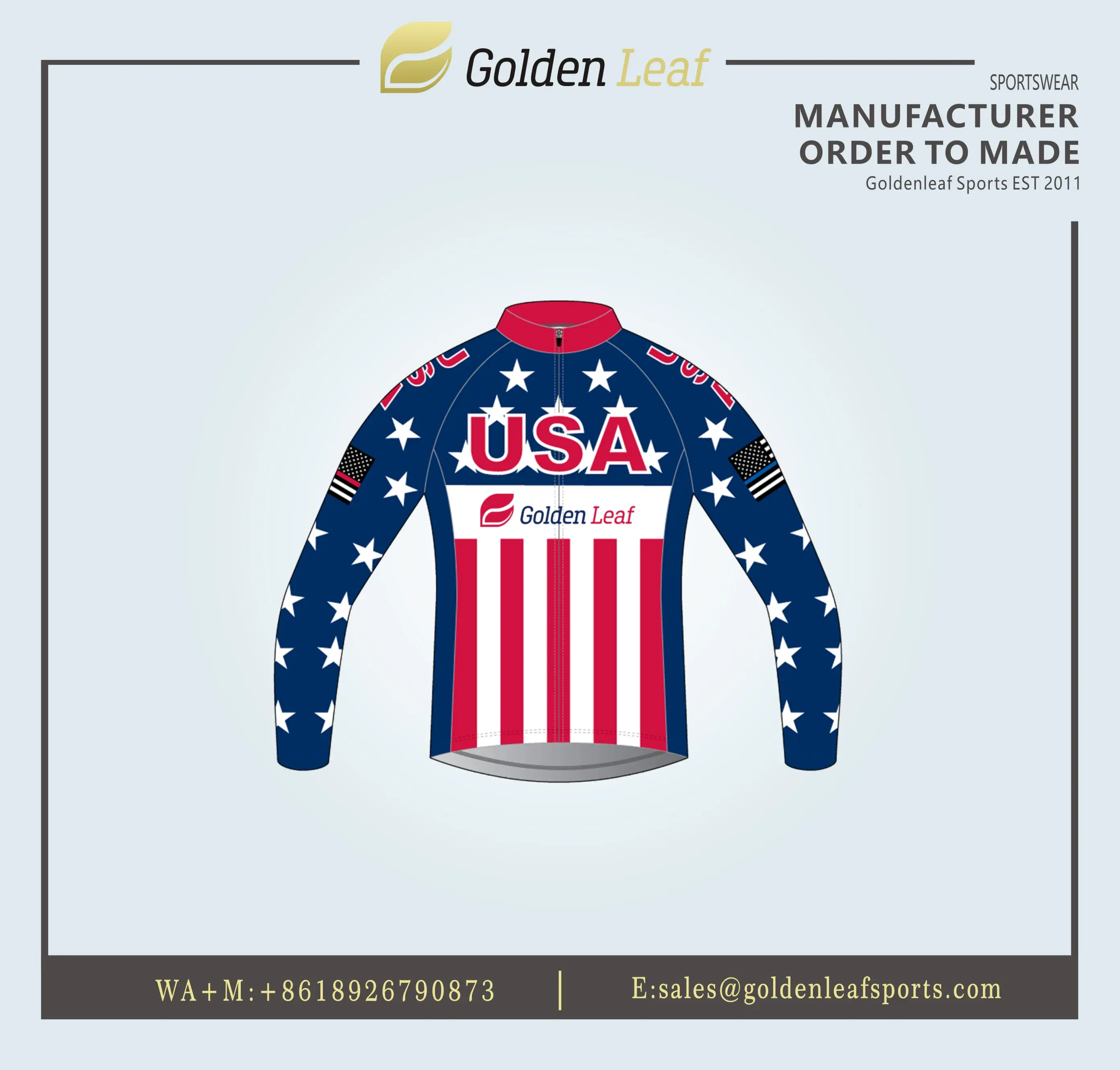 OEM Custom sublimation cycling jerseys Exporters, Factory