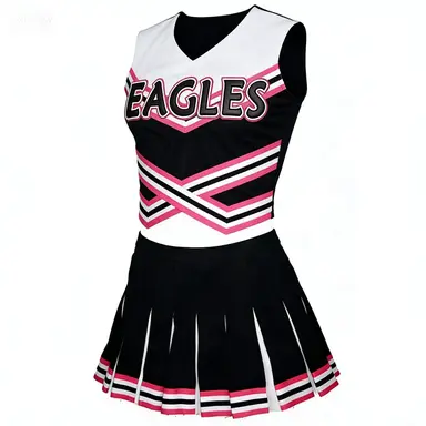 OEM New Latest design Custom Made Hot Sale Cheerleader Custom Cheer Costume Uniforms New Brand Cheerleading Uniform Set Supplier, Company