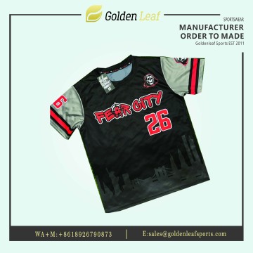 Personalized Baseball Jersey Quick Dry Breathable Athletic Shirt