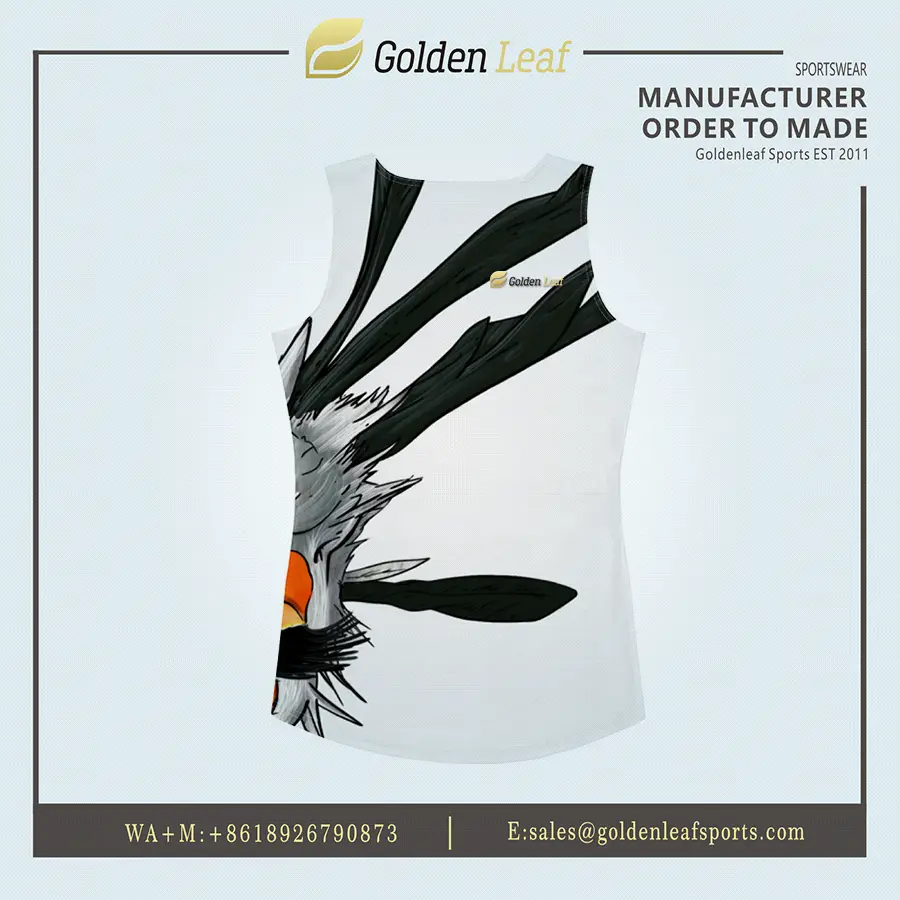 High-Quality Striking Lady Portrait Sleeveless Graphic Tee for Women Manufacturers, Factory