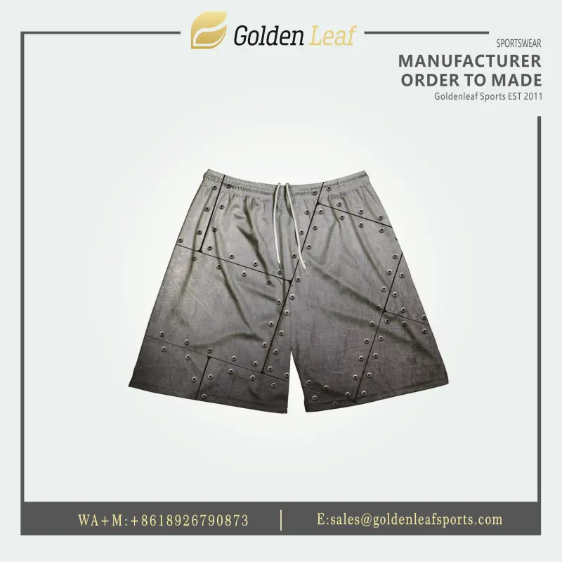 China Premium 100% Polyester Relaxed Fit Sublimation Short Companies, Exporters