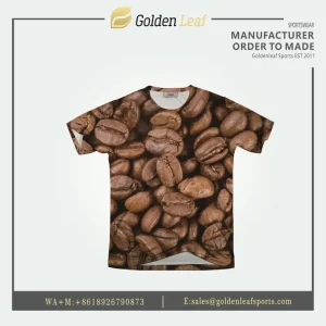 OEM High Quality 100% Polyester Custom Sublimation Tee Manufacturer, Factories