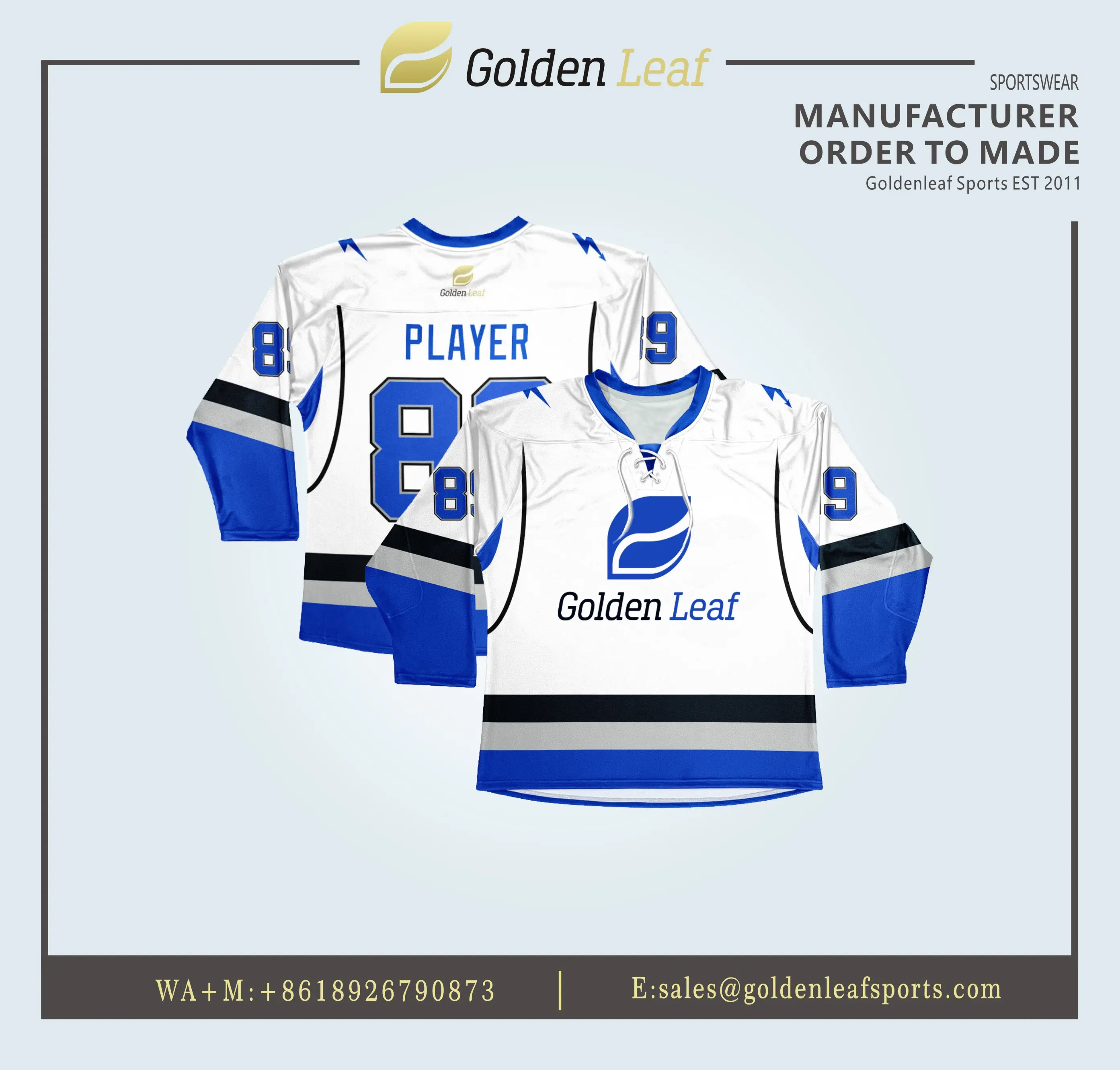 OEM Custom Sublimated Ice Hockey Training Jersey Manufacturer, Exporter