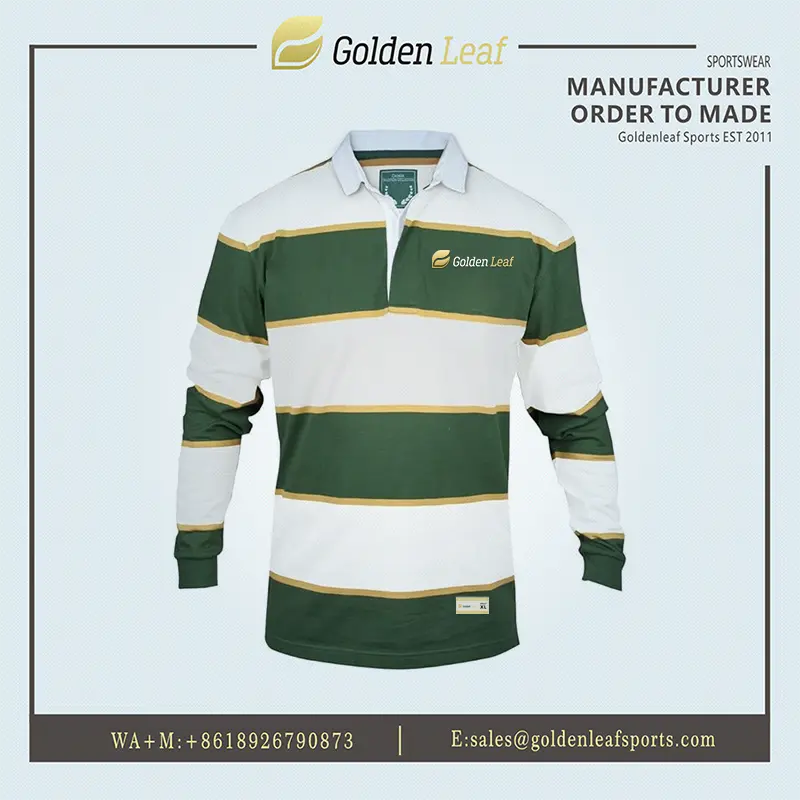 Wholesale Custom High-Quality  Sublimation Rugby Long Sleeve Shirts Manufacturers, Factories