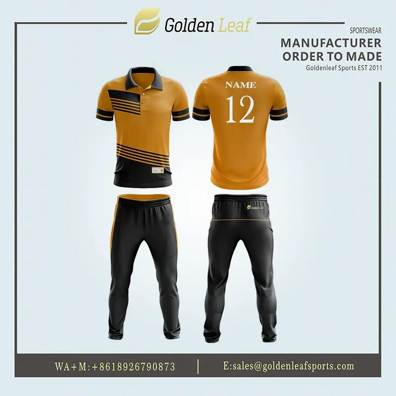 Wholesale Personalized Sublimation Unisex Cricket Uniforms Supplier, Factories