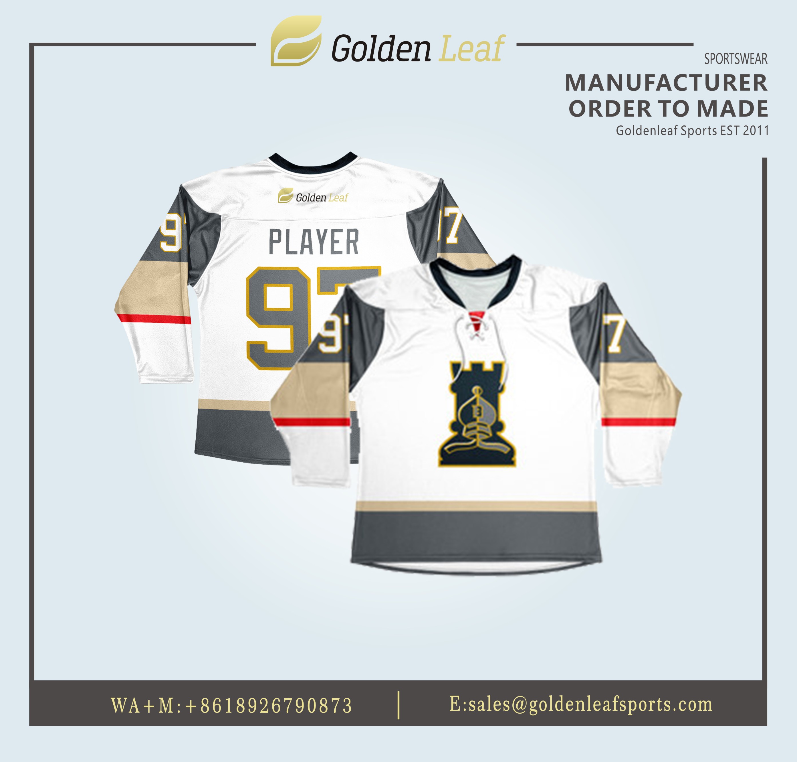 Custom Sublimated Ice Hockey Training Jersey