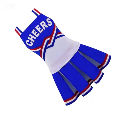 High-Quality Women blue&White Cheerleading Uniforms Companies, Factory