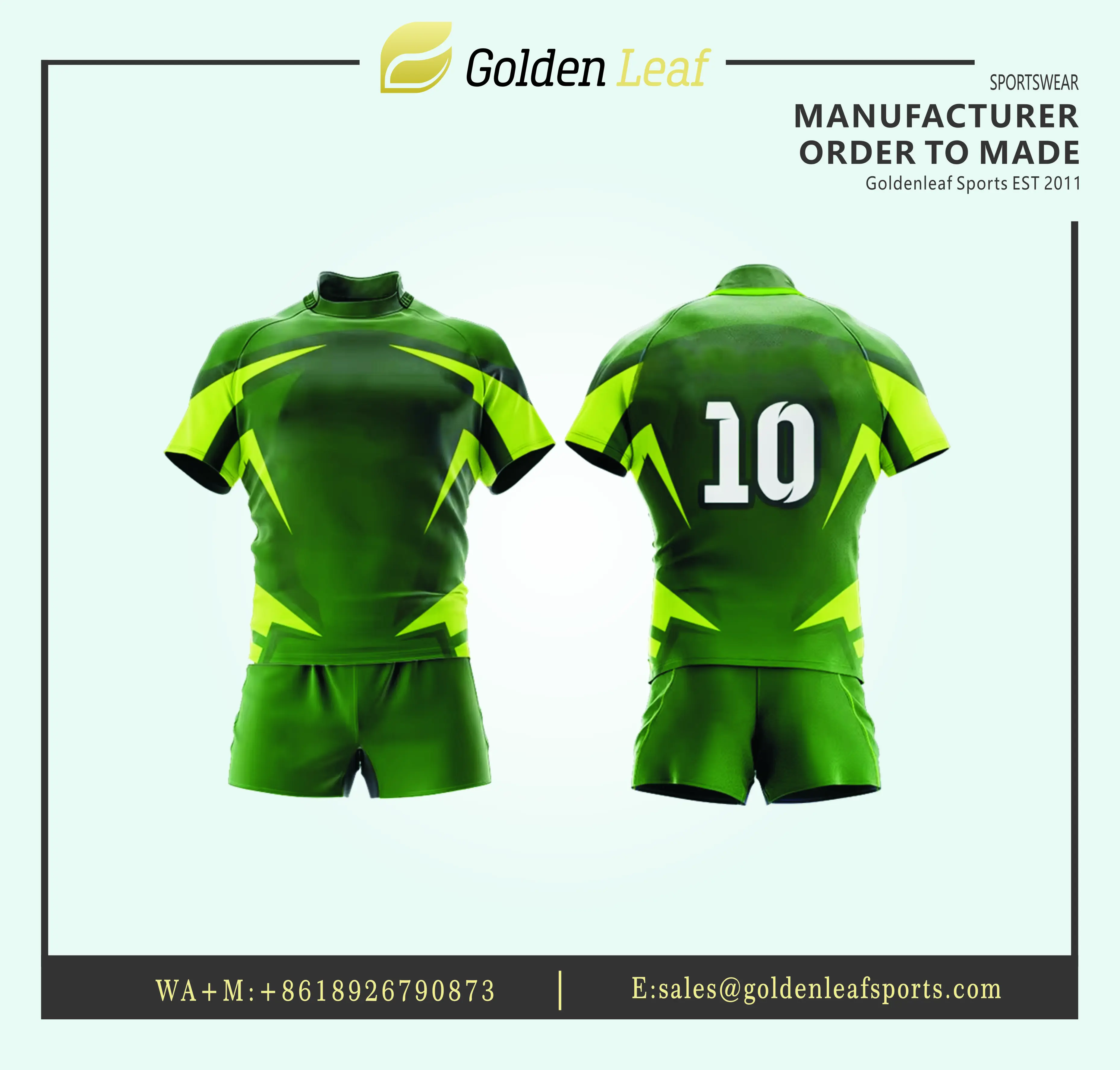 China Premium Rugby Shirt Kit - Durable & Stylish Sports Gear Exporters, Factory