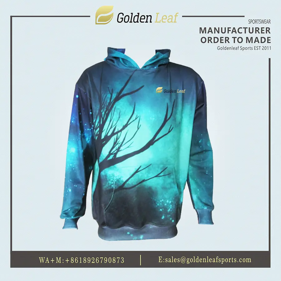 OEM Custom Sublimated Floral Print Hoodie Exporters, Exporter
