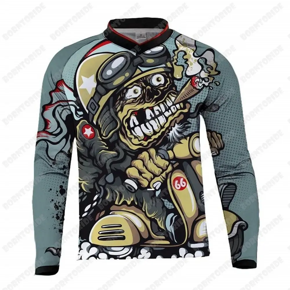 China Motorcycle Long Sleeve Design Long Sleeve T-shirt Design Template Manufacturers, Suppliers