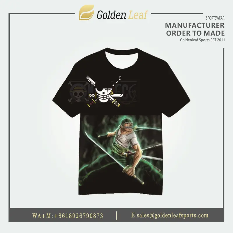 China Personalized Men's Polyester Sublimation Print T-Shirt Manufacturer, Companies