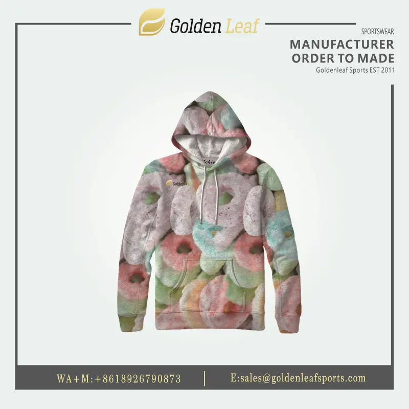 OEM Custom Sublimation Polyester Lightweight Breathable Hoodie for Sports and Casual Wear Company, Exporter