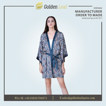 Sublimation Kimono Silk Robes - Elegant, Soft & Stylish