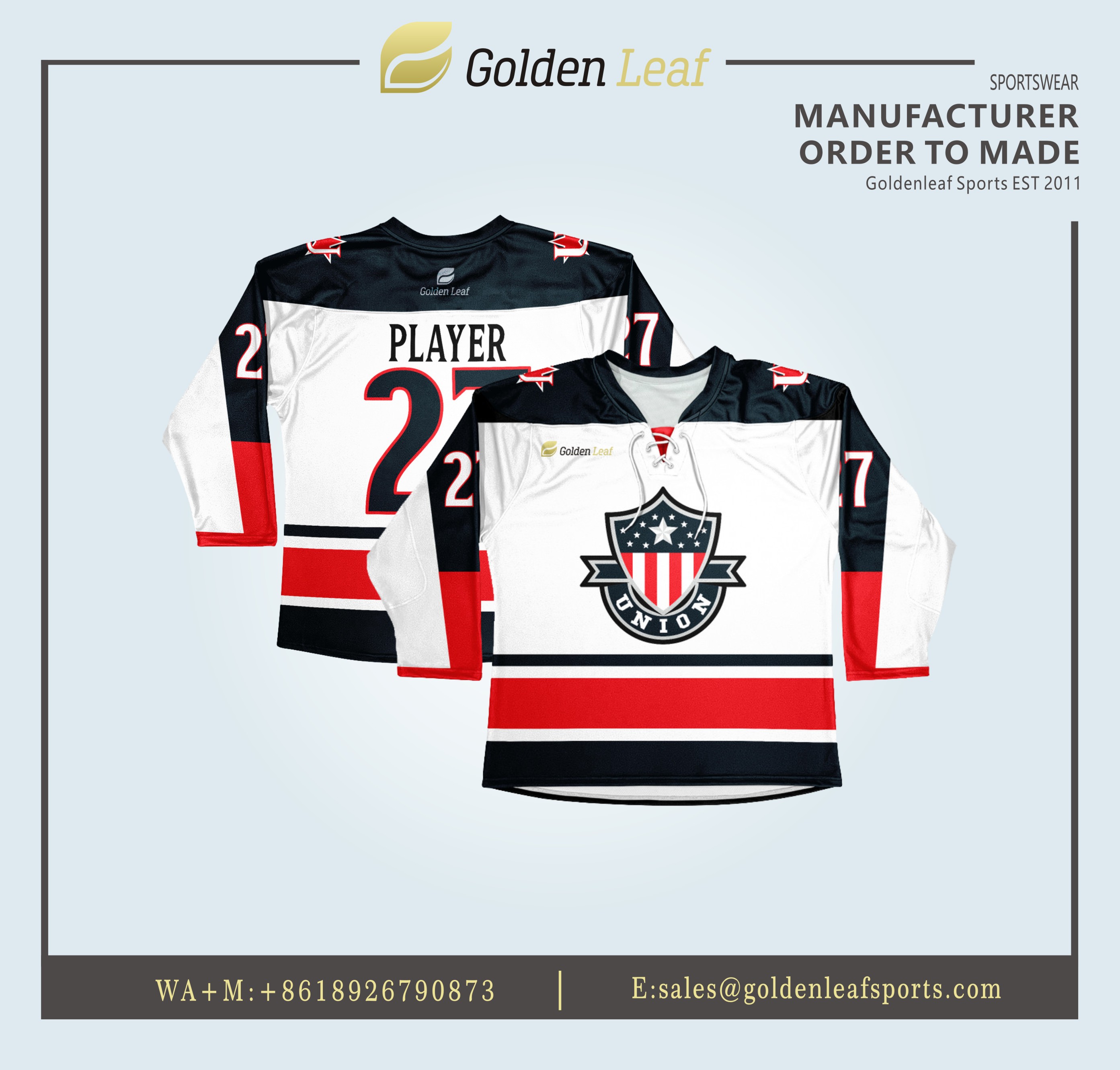 Fully Customizable Off Ice Hockey Training Jerseys