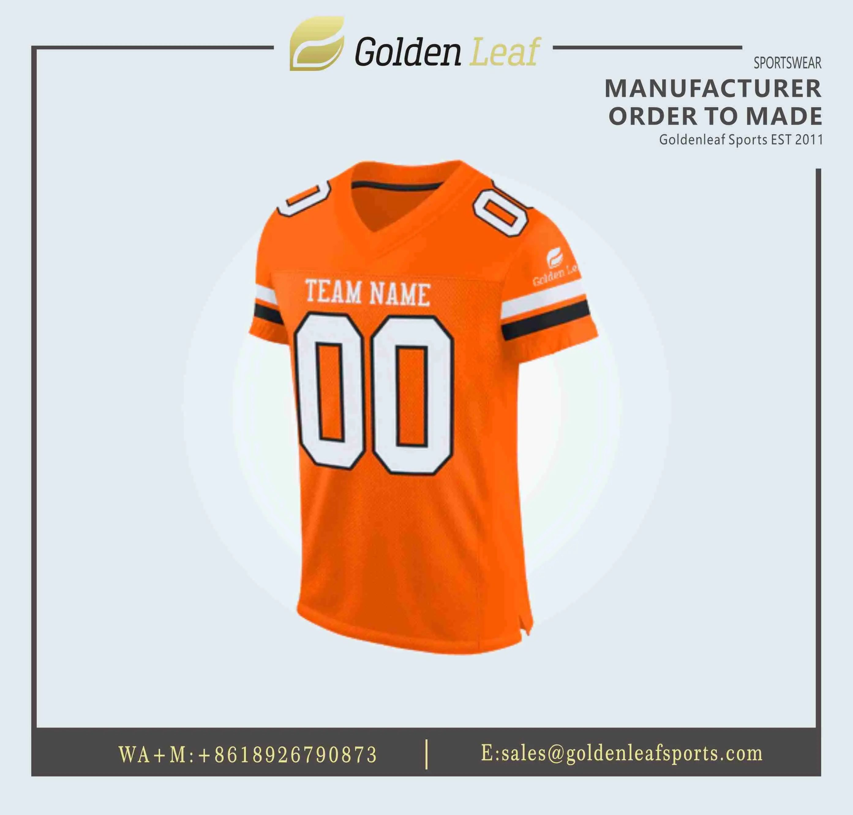 High-Quality Unisex American Football Jersey Custom Breathable Quick Dry Sportswear Printed Suppliers, Companies