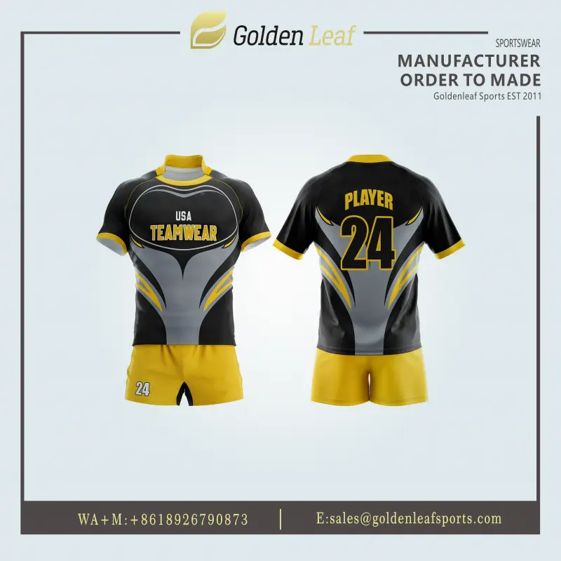 China Premium Rugby Jersey – Lightweight Performance Teamwear Companies, Company