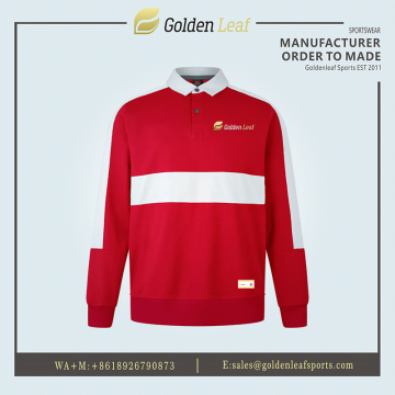 Custom High-Quality  Sublimation Rugby Long Sleeve Shirts