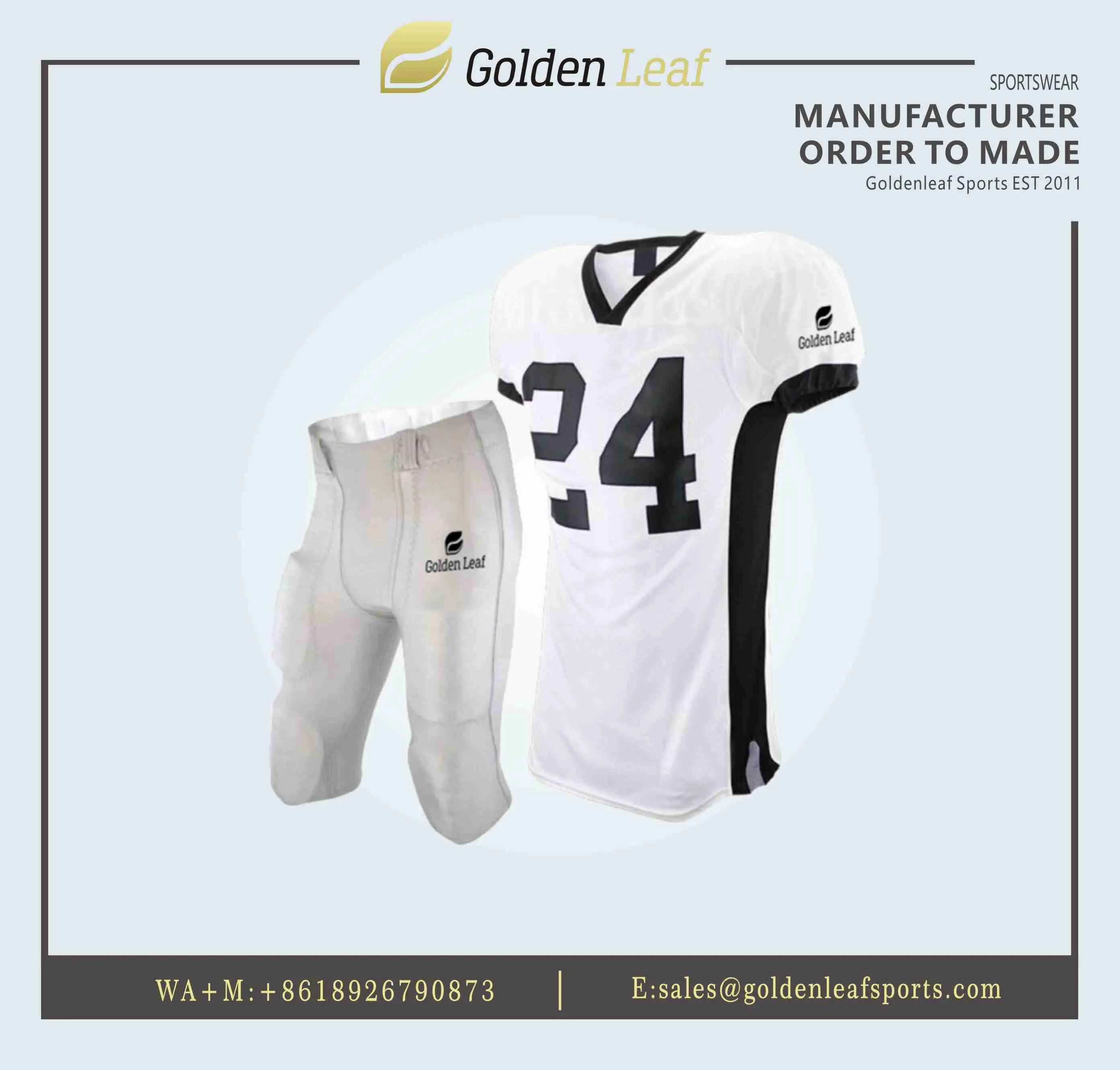 High-Quality Custom Unisex American Football Mesh Jersey Manufacturer, Factories